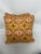 Fun geometric pillow COVERS in shades of brown and a detailed print. Pillow COVERS are 22" with warm tone caramel brown...