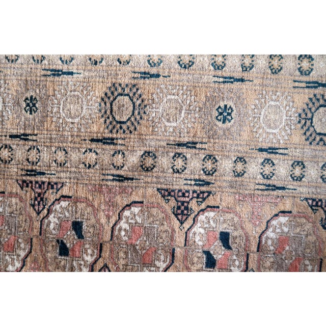 Black 1960s, Handmade Vintage Afghan Baluch Rug 4.1' X 6.5' For Sale - Image 8 of 15