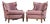 Barbara Barry for Henredon Walnut Lounge Chairs - Pair For Sale