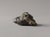 Sculptural Crystal Vase With Natural Stone – One of a Kind Coffee Table Art For Sale - Image 4 of 8