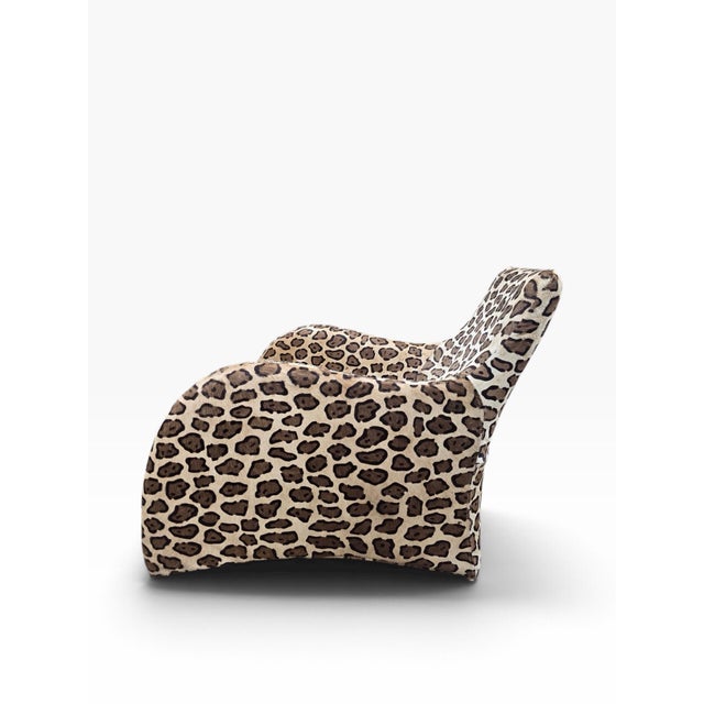Mid Century Modern Gerard Van Den Berg for Montis Lounge Chair and Ottoman Newly Reupholstered in Cowhide For Sale - Image 9 of 12