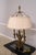 Age: Approx: 20 Years Old Details: Ornate Figural Phoenix Arms Quality Construction Large Bouillottee Lamp Large...
