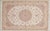 Late 20th Century Rare Finely Woven Persian Silk Qum, Handmade Oriental Rug, Soft Ivory For Sale - Image 11 of 18