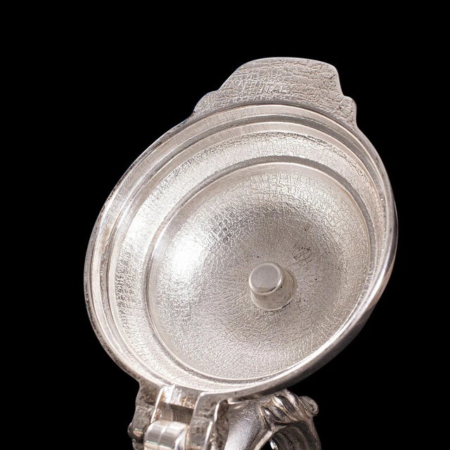 Transparent 1960s Pair of Vintage Italian Glass Decorative Ewers For Sale - Image 8 of 13