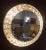 Lighting Mirror in Brass and Resin For Sale - Image 10 of 12