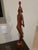 Vintage 21" Balinese Modernist "Lone Warrior" Wood Sculpture – Klungkung School For Sale - Image 4 of 12