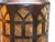 Metal Pair Patinated Brass Lantern Sconces With Amber Mica Inserts For Sale - Image 7 of 7