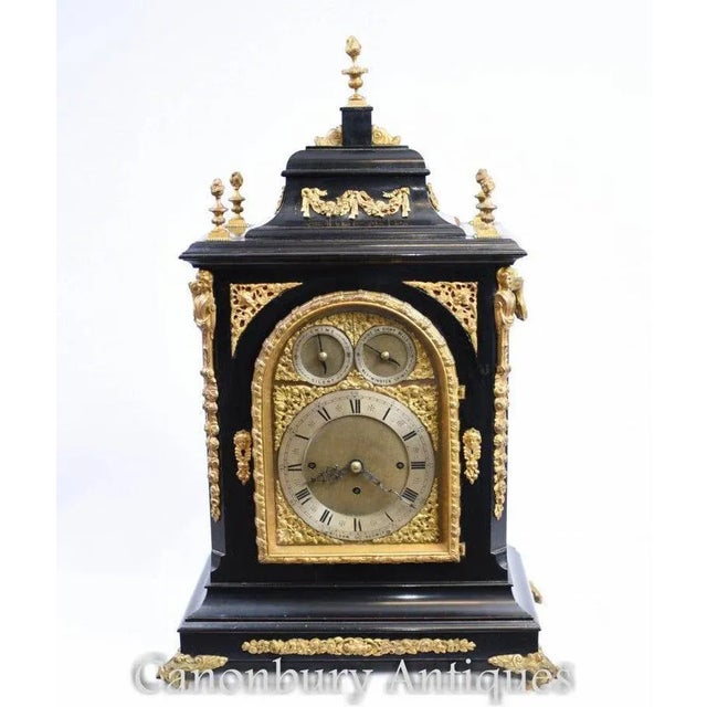 Victorian Bracket Clock, 1880s For Sale - Image 14 of 15