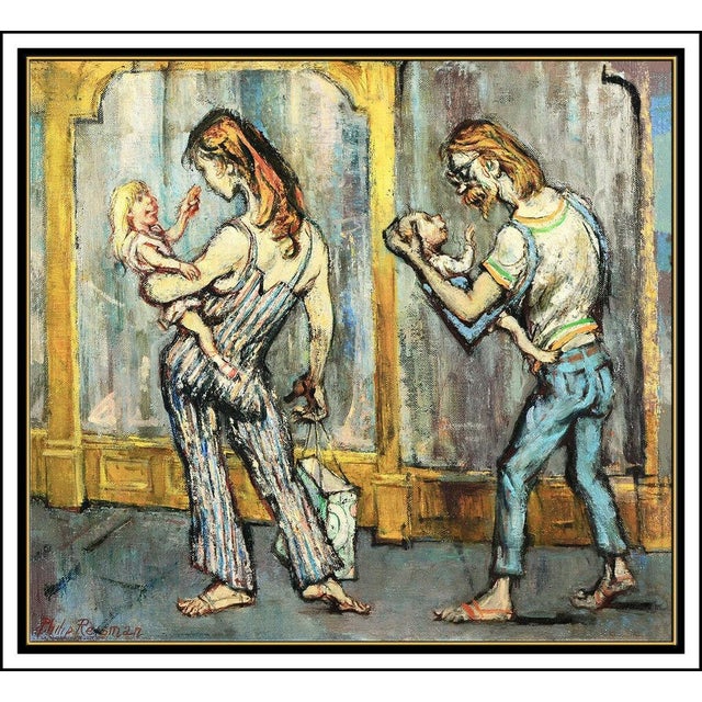 Message us to inquire about custom framing options! (Included for free with every purchase) The artwork here, "Family...