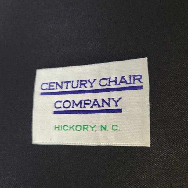 Pair of Vintage Century Furniture French Louis XV Revival Walnut Armchairs With Nailhead Trim For Sale - Image 14 of 15