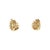 A pair of mid-20th-century 18k yellow gold diamond earrings by Kurt Wayne. Features 34 brilliant-cut diamonds totaling 2.5...