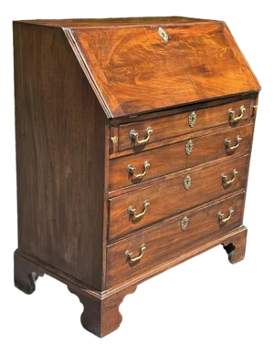 18th Century George III Slant-Front Desk