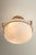 2020s Hudson Valley Lighting Lowerre 21.75 in. 3 Light Semi Flush in Patina Gold Leaf Finish For Sale - Image 5 of 8