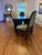 Kelly Green Drexel Heritage Postobello Dining Table and Chairs For Sale - Image 8 of 10