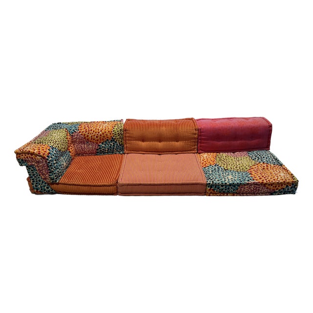 Roche Bobois Attributed Mah Jong Modular Sofa by Hans Hopfer For Sale