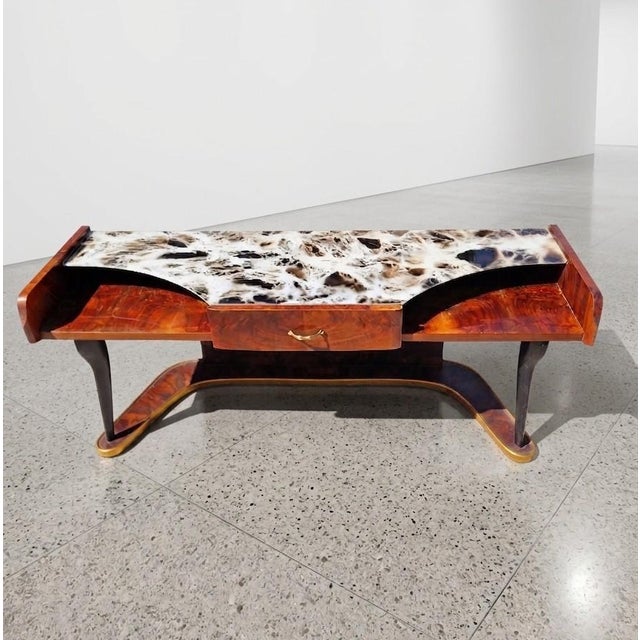 Mid-Century Modern Console Table, 1950s, in Good conditions. Designed 1950 to 1959