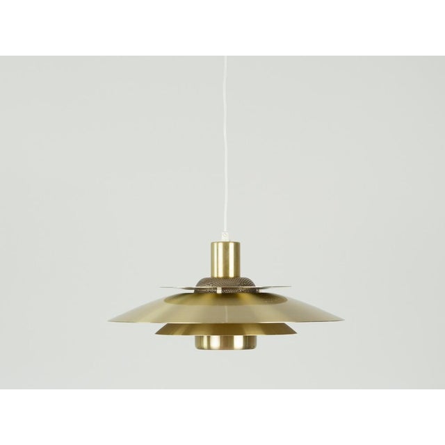 Vintage Danish Pendant Lamp by Kurt Wiborg for Jeka, 1980s For Sale - Image 9 of 9