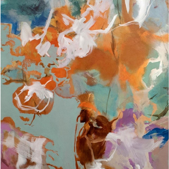 2020s Oversized Original Abstract Oil Painting For Sale - Image 5 of 6
