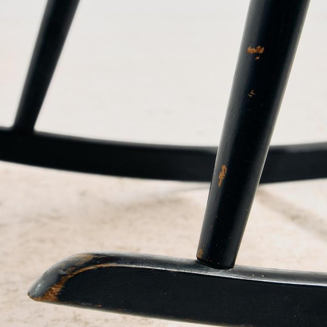 Beech Rocking Chair by Roland Rainer for Hagafors, 1960s For Sale - Image 9 of 17