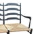 Provençal Ladder-Back Bench with Woven Rush Seats, 1880s For Sale - Image 4 of 7