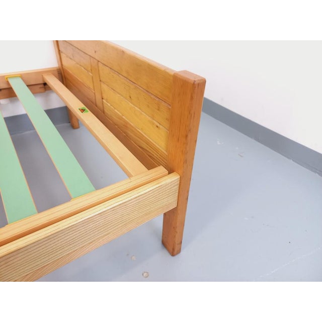 Vintage Les Arcs Bed in Ash, 1960s For Sale - Image 3 of 15