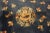 Extraordinary Navy Blue Color With a Dragon and Chinoiserie Design Antique Chinese Peking Rug For Sale - Image 12 of 12