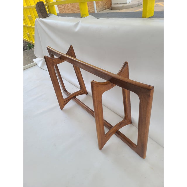 Adrian Pearsall Sculptural Walnut Console Table For Sale - Image 13 of 14