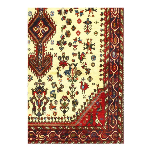 Afshar carpets are made by settled nomads in Iran. These beautiful Oriental carpets are inspired by previous travels...