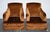 Vintage Bespoke Velvet Connaught Armchairs from Dudgeon London, Set of 2 For Sale - Image 6 of 14