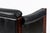Mid Century Danish Black Leather Sofa in Style of Arne Norell For Sale - Image 12 of 14