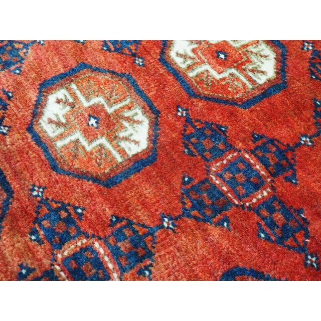 Hand Knotted Tekketurkmen Afghan Rug, 1920s For Sale - Image 11 of 13