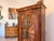 Biedermeier Sun-Shaped Display Cabinet in Walnut For Sale - Image 9 of 13