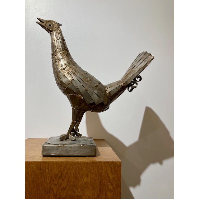 Large Metal Bird, 1970 For Sale - Image 10 of 10