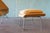 Canary Yellow 1960s Knoll Womb Chair and Ottoman Designed by Eero Saarinen Mid Century Modern, Attributed For Sale - Image 8 of 12