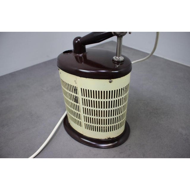 Vintage Bauhaus German Sun Lamp from Hanau Quartz, 1930s For Sale - Image 4 of 11