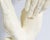 Cream Paul Haskin Signed Plaster Sculpture of Hands For Sale - Image 8 of 10