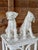 White Pair of Mid-Century Italian Ronzan Ceramic Boxer Puppy Figures For Sale - Image 8 of 12