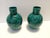 Handcrafted Green Ceramic Vases attributed to Fratelli Fanciullacci, Italy, 1960s, Set of 2 For Sale - Image 6 of 12