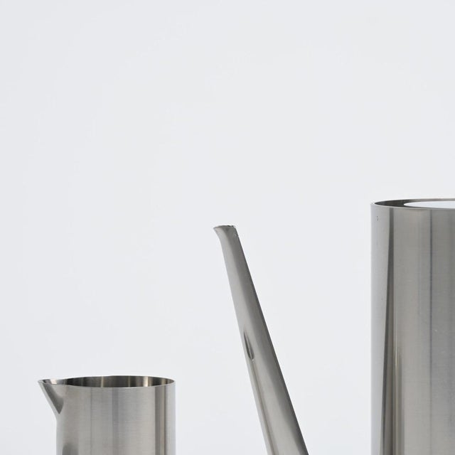 Brown Coffee Set attributed to Stelton, 1960s, Set of 3 For Sale - Image 8 of 18