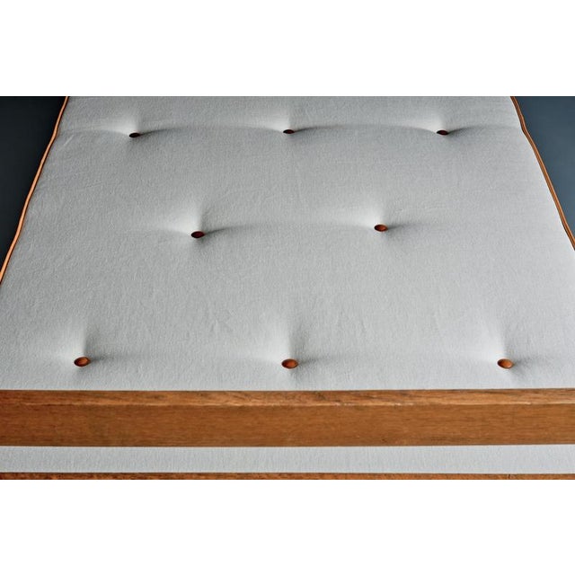 French Daybed in the manner of René Gabriel, 1940s For Sale - Image 10 of 11