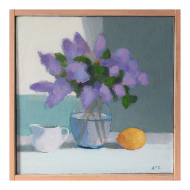 Lilac , Lemon and Creamer by Anne Carrozza Remick For Sale
