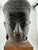 Vintage Bronze Crowned Buddha Head in Thai Ayutthaya Style. Wood Base Sculpture For Sale - Image 4 of 11