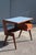 Small Geometric Desk in Mahogany and Blue Laminate by Vittorio Dassi for Dassi, 1950 For Sale - Image 11 of 13