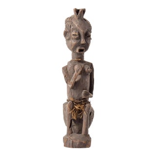 Early 20th Century Igala Wood Figure Nigeria For Sale