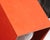 Metal Mid 20th Century Chrome Red Box Shade Floor Lamp by Robert Sonneman for George Kovacs For Sale - Image 7 of 9