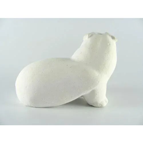 Metal Ny Carlsberg Glyptotek Glyptoteket Copenhagen Museum Hippo Replica Statue For Sale - Image 7 of 13