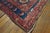 Late 19th Century 1880s Red Ruby Diamond Traditional Antique n.w. Persian Malayer Rug 3'2" X 13' Hand Knotted Wool Carpet For Sale - Image 5 of 6