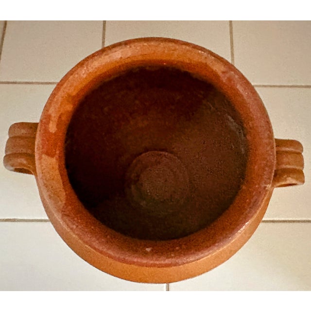 Vintage French Terracotta Confit Pot For Sale - Image 13 of 13
