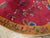 Goldenrod Galerie Shabab Collection Oval Mid-20th Century Handmade Chinese Art Deco Accent Rug in Red and Goldenrod For Sale - Image 8 of 9
