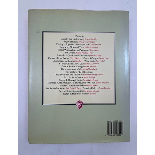 Farmhouse Christie's Wine Companion Hardcover by Patrick Matthews 1967 1st Ed. For Sale - Image 3 of 10